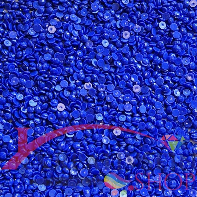 DMC 796 Royal Blue DK - runde Steine - Diamond Painting