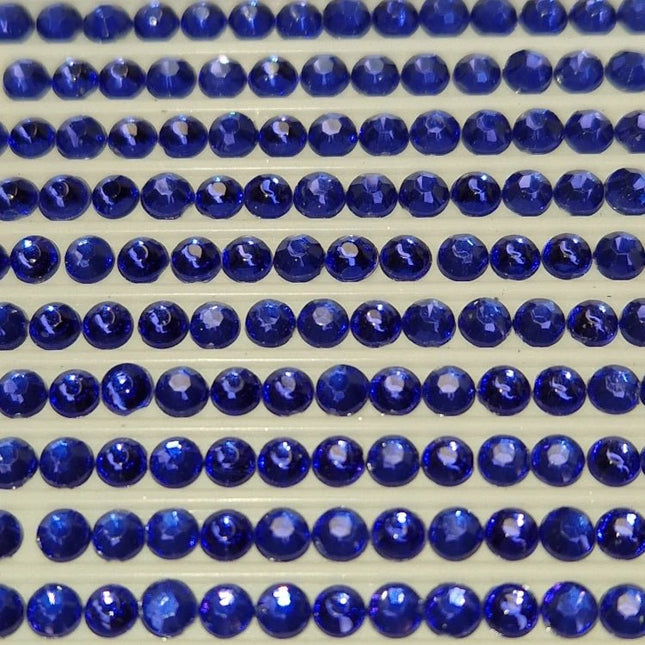 DMC 797 Royal Blue - rund Steine - Strass - Diamond Painting