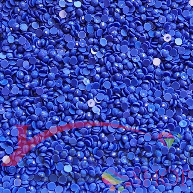 DMC 797 Royal Blue - runde Steine - Diamond Painting