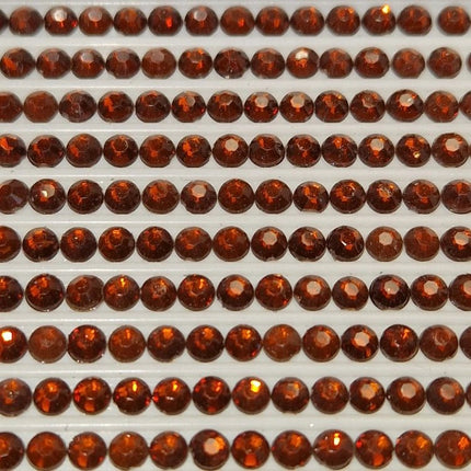 DMC 801 Coffee Brown DK - rund Steine - Strass - Diamond Painting