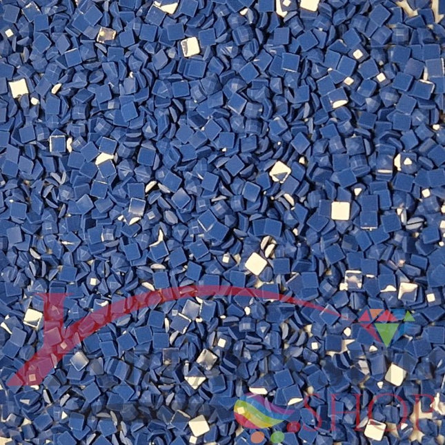 DMC 803 Blue DEEP - eckige Steine - Diamond Painting