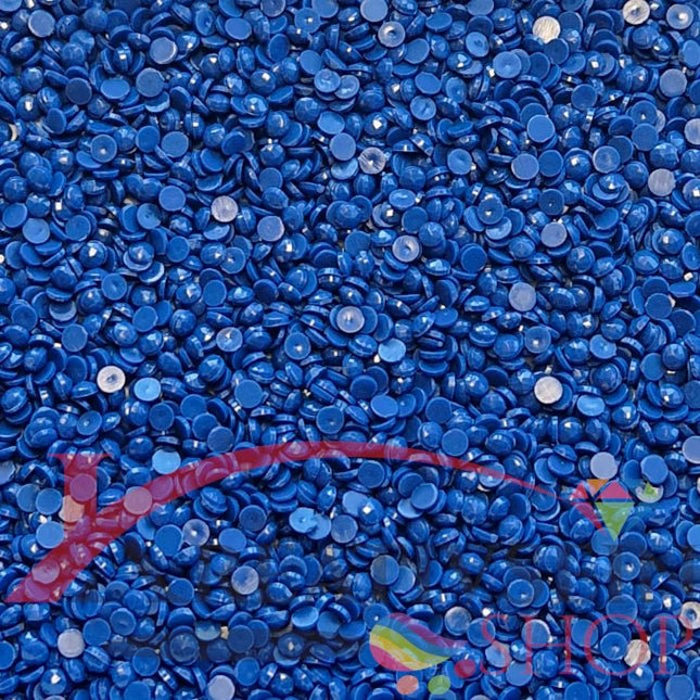 DMC 803 Blue DEEP - runde Steine - Diamond Painting
