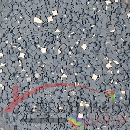 DMC 813 Blue LT - eckige Steine - Diamond Painting