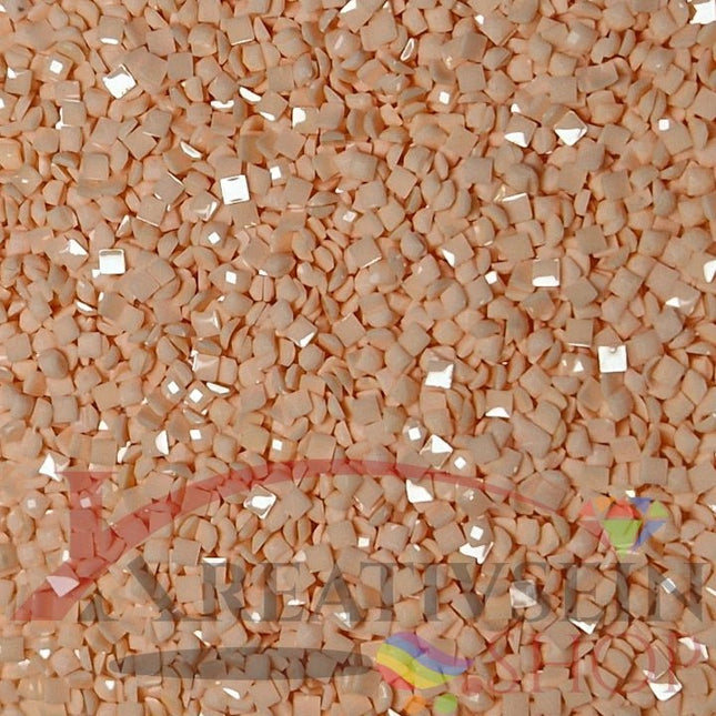 DMC 818 Baby Pink - eckige Steine - Diamond Painting