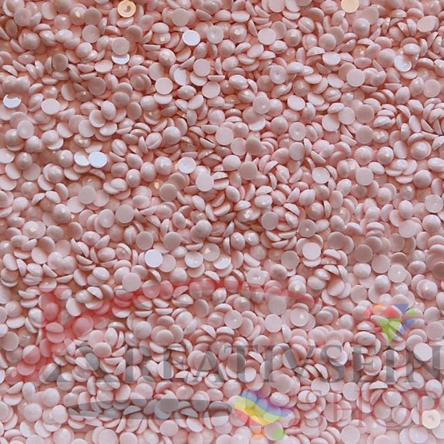 DMC 818 Baby Pink - runde Steine - Diamond Painting