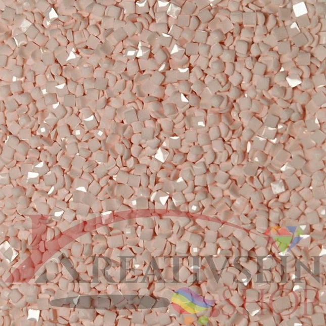 DMC 819 Baby Pink LT - eckige Steine - Diamond Painting