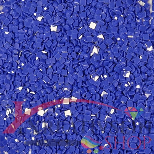 DMC 820 Royal Blue VY DK - eckige Steine - Diamond Painting