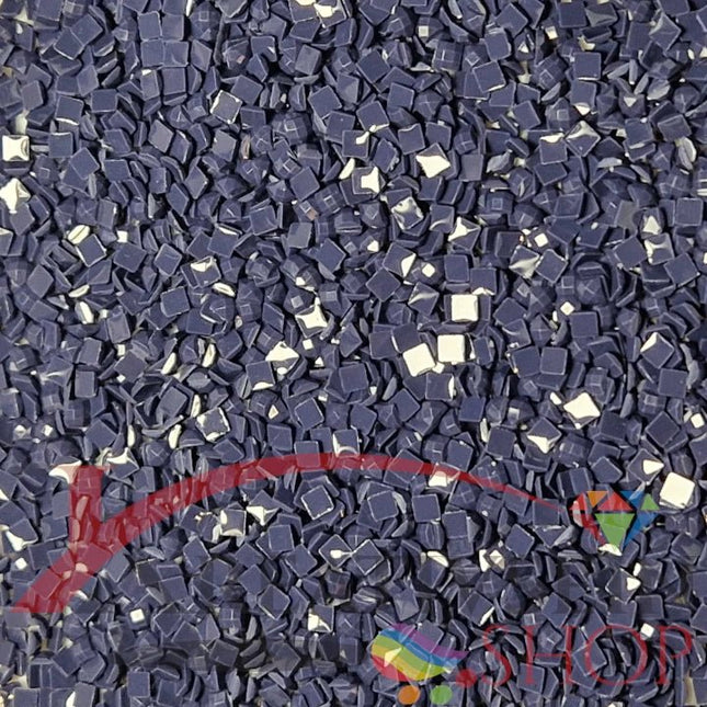 DMC 823 Navy Blue DK - eckige Steine - Diamond Painting