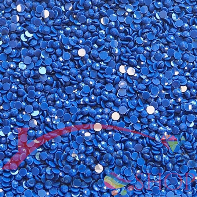 DMC 824 Blue VY DK - runde Steine - Diamond Painting