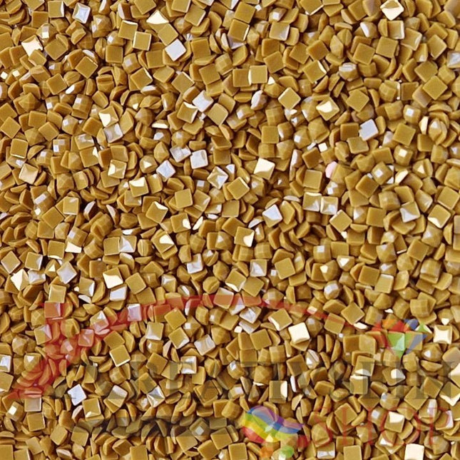 DMC 831 Golden Olive MED - eckige Steine - Diamond Painting