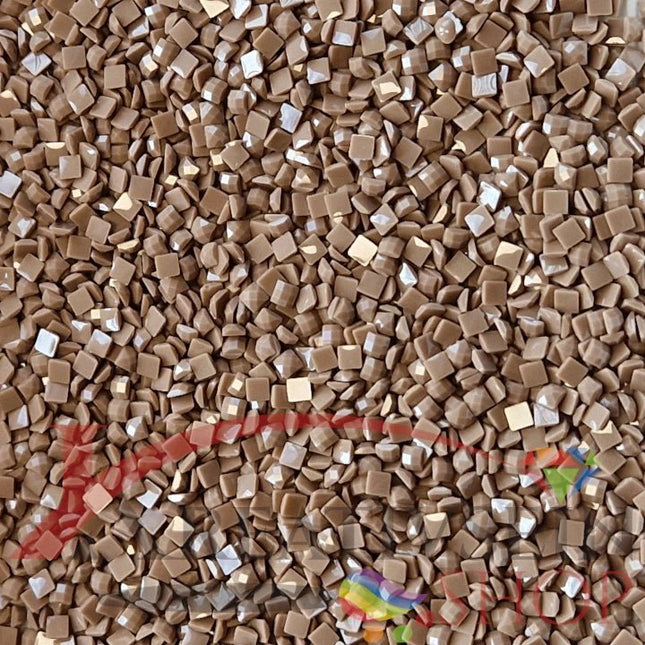 DMC 840 Beige Brown MED - eckige Steine - Diamond Painting