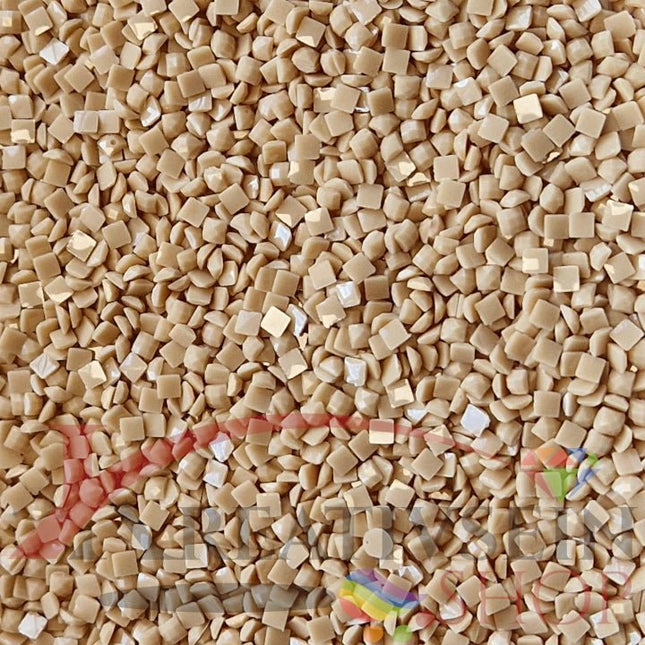 DMC 842 Beige Brown VY LT - eckige Steine - Diamond Painting