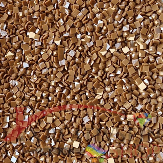DMC 869 Hazelnut Brown VY DK - eckige Steine - Diamond Painting