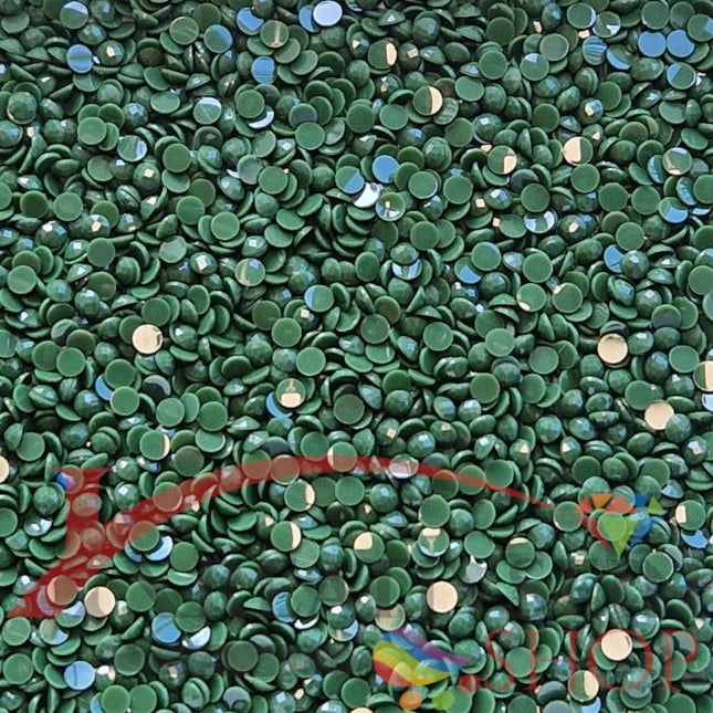 DMC 895 Hunter Green VY DK - runde Steine - Diamond Painting