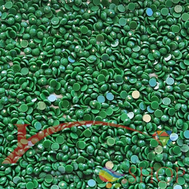 DMC 904 Parrot Green VY DK - runde Steine - Diamond Painting