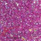 DMC 915 Plum DK - eckige Steine - Aurora Borealis (AB) - Diamond Painting