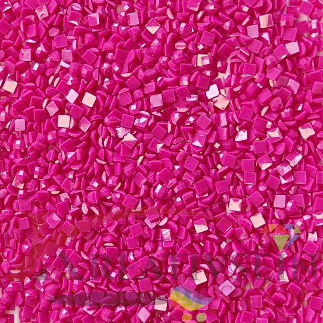 DMC 917 Plum MED - eckige Steine - Diamond Painting