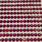 DMC 917 Plum MED - rund Steine - Strass - Diamond Painting