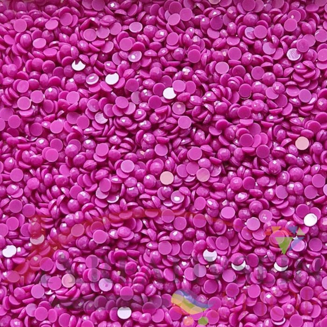 DMC 917 Plum MED - runde Steine - Diamond Painting