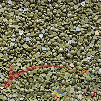 DMC 937 Avocado Green MED - runde Steine - Diamond Painting