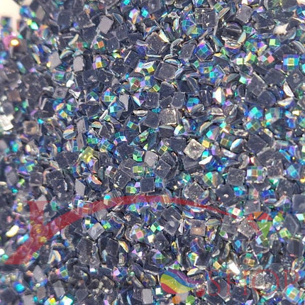 DMC 939 Navy Blue VY DK - eckige Steine - Aurora Borealis (AB) - Diamond Painting