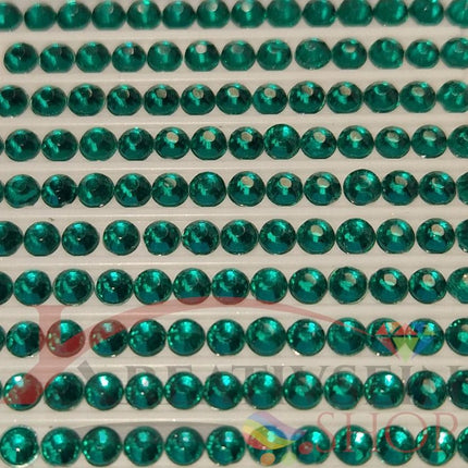 DMC 943 Aquamarine MED - rund Steine - Strass - Diamond Painting