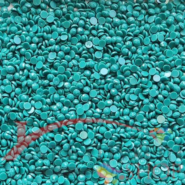 DMC 943 Aquamarine MED - runde Steine - Diamond Painting