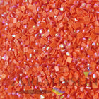 DMC 946 Burnt Orange MED - eckige Steine - Aurora Borealis (AB) - Diamond Painting
