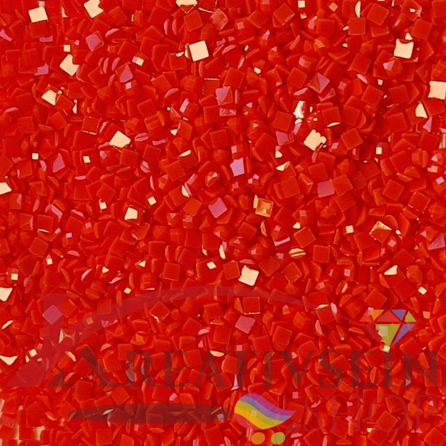 DMC 946 Burnt Orange MED - eckige Steine - Diamond Painting