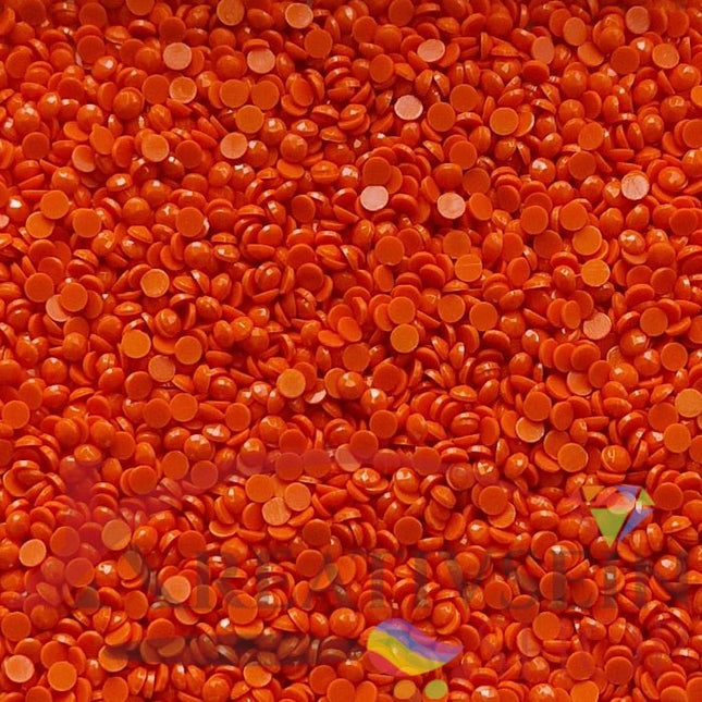 DMC 947 Burnt Orange - runde Steine - Diamond Painting