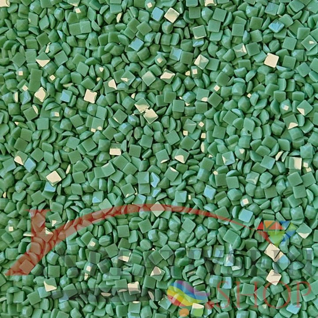 DMC 954 Nile Green - eckige Steine - Diamond Painting