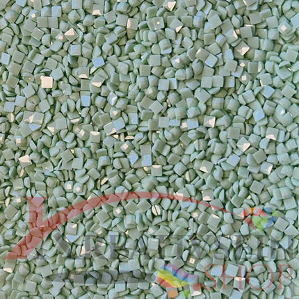 DMC 955 Nile Green LT - eckige Steine - Diamond Painting