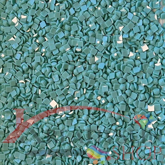 DMC 959 Sea Green MED - eckige Steine - Diamond Painting