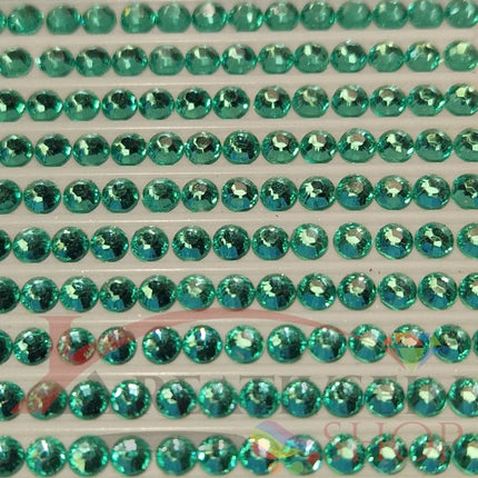 DMC 959 Sea Green MED - rund Steine - Strass - Diamond Painting