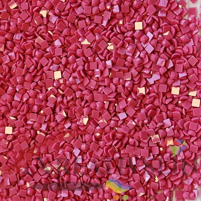 DMC 961 Dusty Rose DK - eckige Steine - Diamond Painting