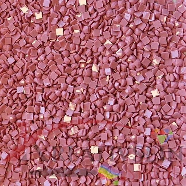 DMC 962 Dusty Rose MED - eckige Steine - Diamond Painting