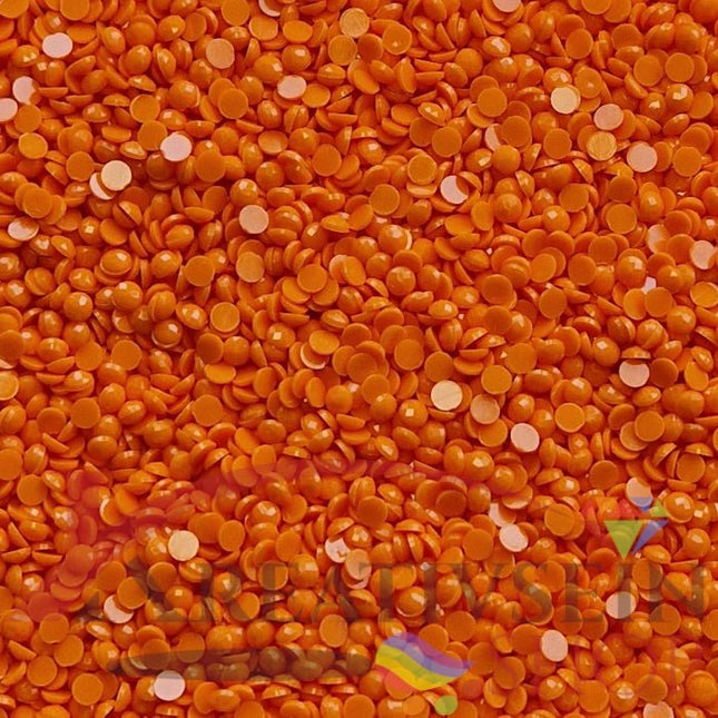 DMC 970 Pumpkin LT - runde Steine - Diamond Painting