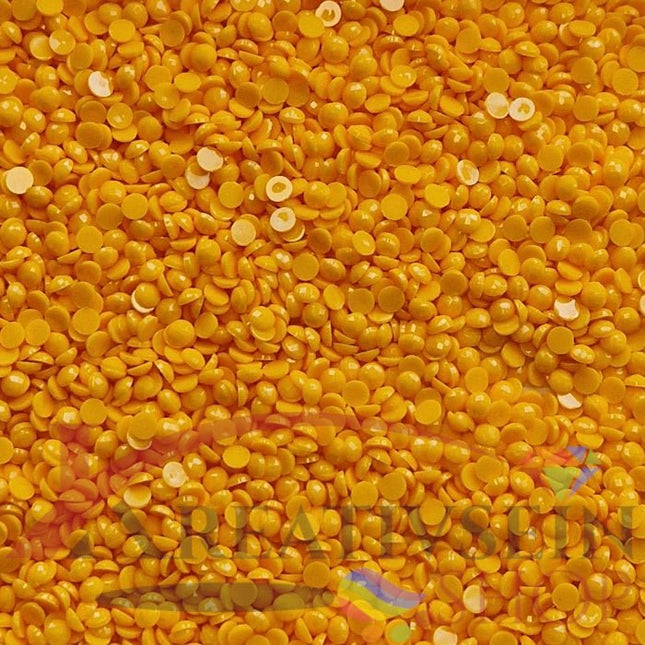 DMC 972 Canary DEEP - runde Steine - Diamond Painting