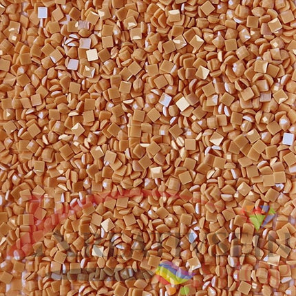 DMC 977 Golden Brown LT - eckige Steine - Diamond Painting