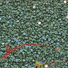 DMC 987 Forrest Green DK - runde Steine - Diamond Painting