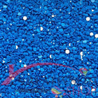 DMC 995 Electric Blue DK - runde Steine - Diamond Painting