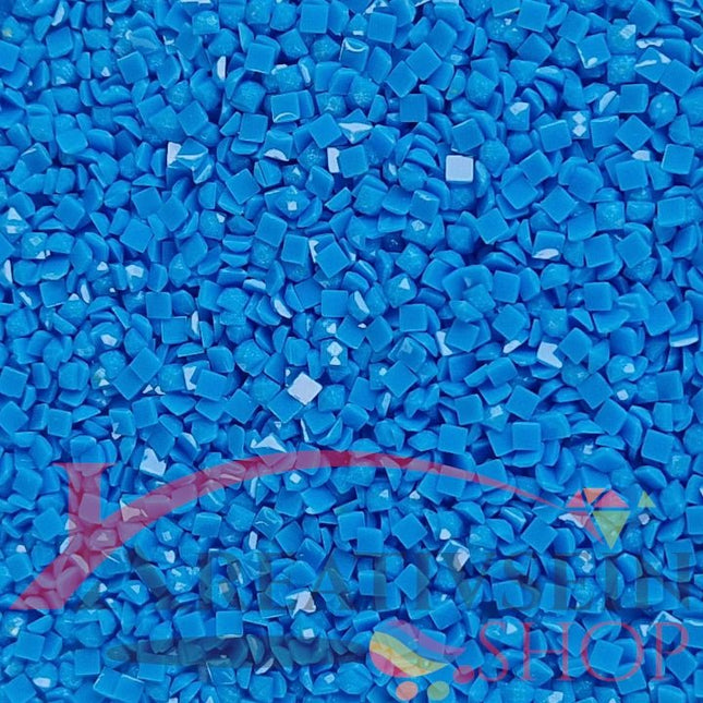 DMC 996 Electric Blue MED - eckige Steine - Fairy Dust - Diamond Painting