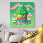 Ein grünes Eis bitte - 5D DIY Diamond Painting