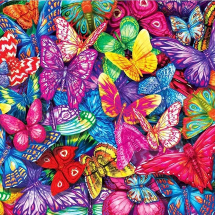 Ein Schwarm Schmetterlinge und Falter - Voll AB 5D DIY Diamond Painting