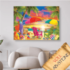 Ein Tag am Strand - Voll AB 5D DIY Diamond Painting