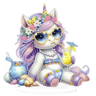 Einhorn mit Drink Aufsteller - Diamond Painting
