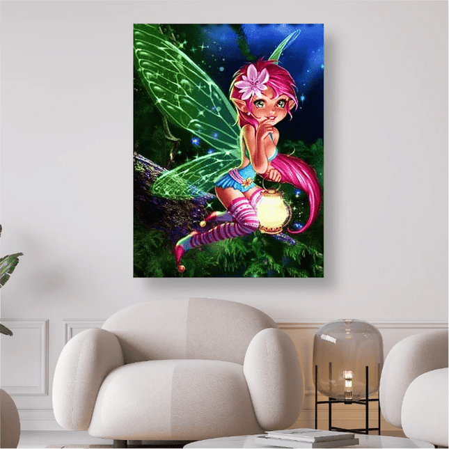 Elfe des Lichtes - 5D DIY Diamond Painting
