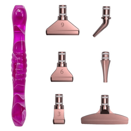 Ergonomischer Stift mit 6 Aufsätzen - Diamond Painting