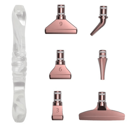 Ergonomischer Stift mit 6 Aufsätzen - Diamond Painting