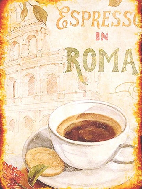 Espresso in Roma - 5D DIY Diamond Painting